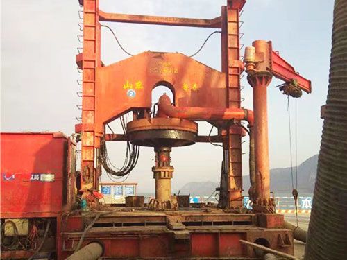 澠池黃河大橋施工現(xiàn)場(chǎng)