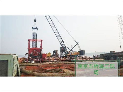 南京五橋施工現場
