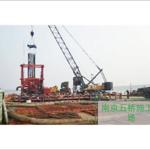 南京五橋施工現場