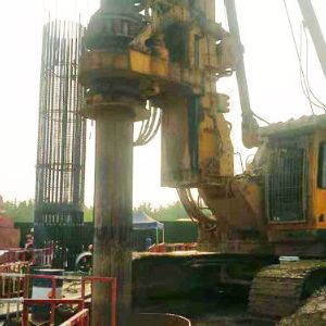 濟南齊魯黃河大橋施工現場