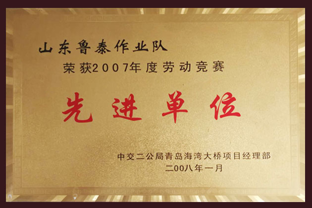 2007年度先進單位