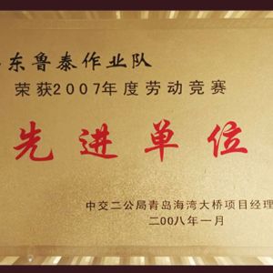 2007年度先進單位